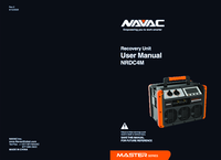 Thumbnail of document Manual - NRDC4M Recovery Unit, 4-Cylinder, DC, Flammable Refrigerants
